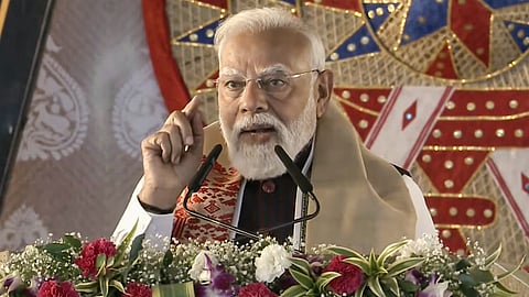 असम में प्रधानमंत्री मोदी ने महाराष्ट्र में जीत का उल्लेख कर कहा- आज भाजपा पहली पसंद