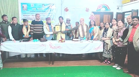 डॉ. मुन्ना लाल प्रसाद को आचार्य वैद्यनाथ शास्त्री राष्ट्र भारती सम्मान