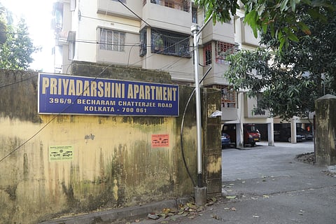 पर्णश्री में इसी अपार्टमेंट के अंदर हुई थी हत्या