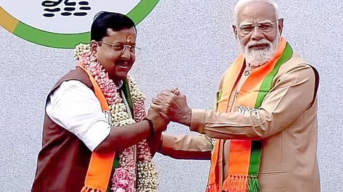 नितिन नवीन ने पीएम मोदी की उपस्थिति में भाजपा के अध्यक्ष का पदभार संभाला