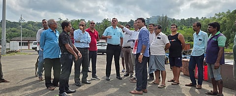 बाढ़ क्षति और प्रस्तावित विकास कार्यों के आकलन के लिए संयुक्त निरीक्षण