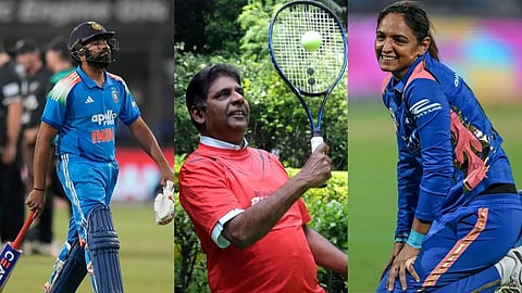 विजय अमृतराज को पद्म भूषण, रोहित शर्मा और हरमनप्रीत कौर को पद्म श्री