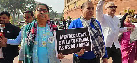 बजट सत्र में बंगाल का बकाया बनेगा तृणमूल का बड़ा हथियार, संसद के भीतर-बाहर आंदोलन तय