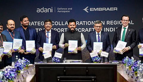 अदाणी ने विमान बनाने के क्षेत्र में रखा कदम, इस कंपनी से किया समझौता
