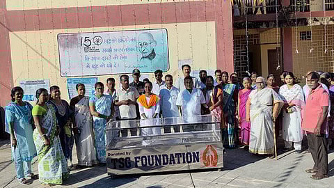 टीएसजी फाउंडेशन की पहल : सबरी पंचायत को कोल्ड बॉक्स