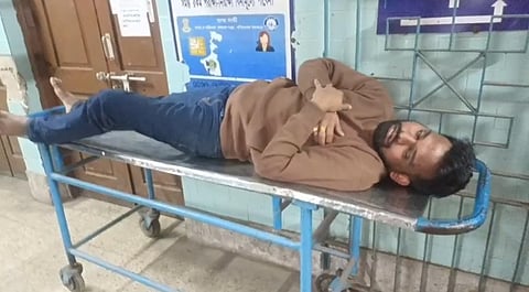 In Bhatpara, a 'witness' in an NIA case is alleged to have been subjected to a life-threatening attack.