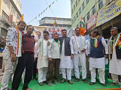 बड़ाबाजार जिला कांग्रेस कमेटी ने 77 वां गणतंत्र दिवस पालन किया