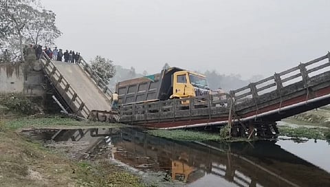 शीतलकुची सेतु का दृश्य