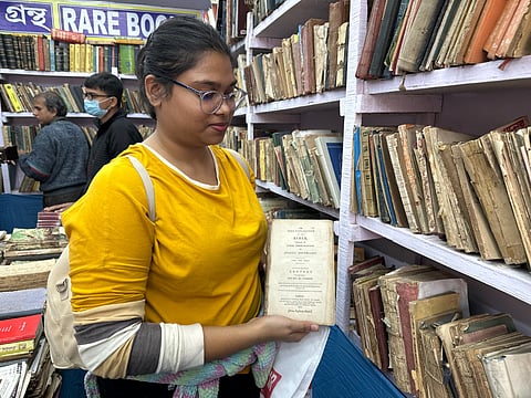 Kolkata Book Fair: A stall that encapsulates the 'fragrance of history'.
