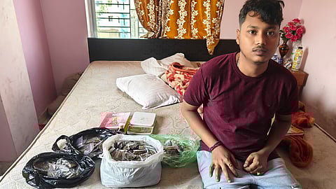  गांजा तस्करी के आरोप में गिरफ्तार युवक