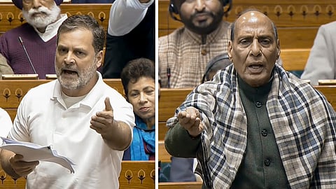 लोकसभा में राहुल से भिड़े राजनाथ व शाह, बार-बार तीखी नोकझोंक से गरमाया माहौल