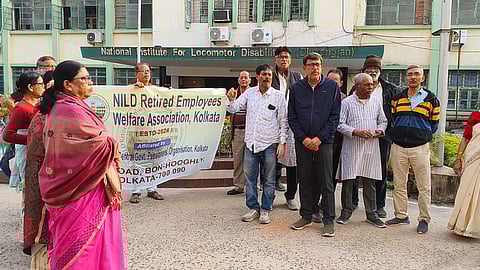 Pensions of retired employees of Baranagar Hospital for the Disabled have been stopped!