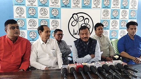 The Trinamool Congress has demanded that permission be granted for organizing a book fair at Anandapuri Maidan in Barrackpore.