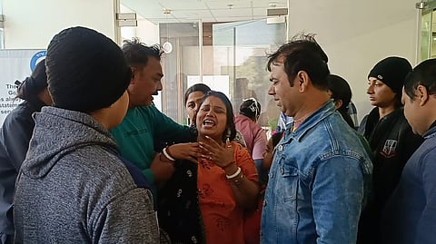 तीन वर्षीय बच्ची की मौत पर अस्पताल में परिजनों ने किया हंगामा