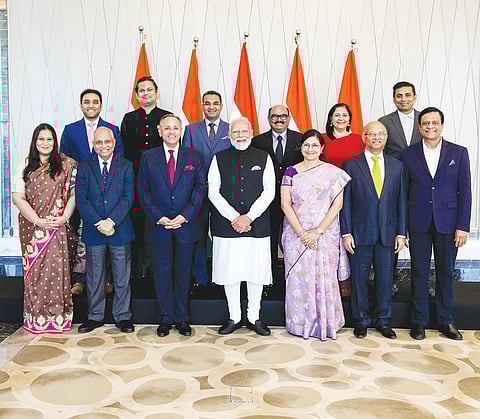 Prime Minister Modi on a visit to Malaysia