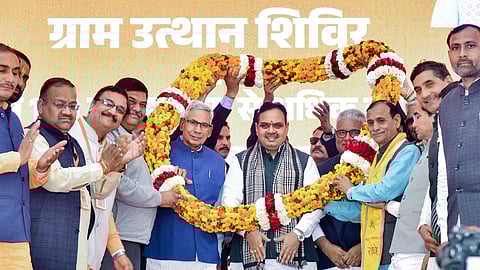 रामगढ़ के बहाला गांव में आयोजित शिविर 