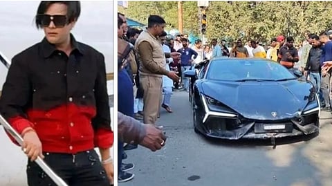 अरबपति व्यवसायी के बेटे ने 12 करोड़ वाली लैंबॉर्गिनी से लोगों को उड़ाया, पर FIR में उसका नाम नहीं