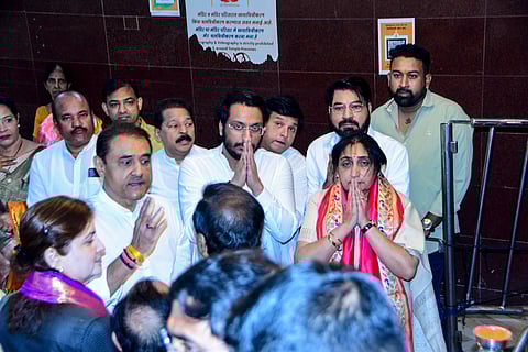 सुनेत्रा पवार ने महाराष्ट्र की उपमुख्यमंत्री का कार्यभार संभाला