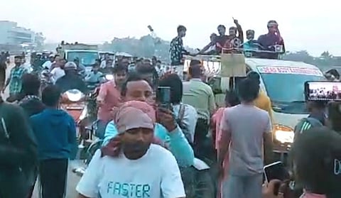 3 दिनों से लापता छात्र का जंगल से मिला शव