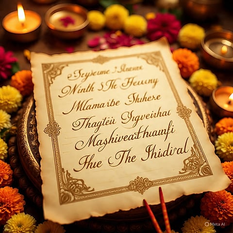 महाशिवरात्रि पर शिवभक्तों के लिए जारी किया गया स्नेह-संदेश पत्र