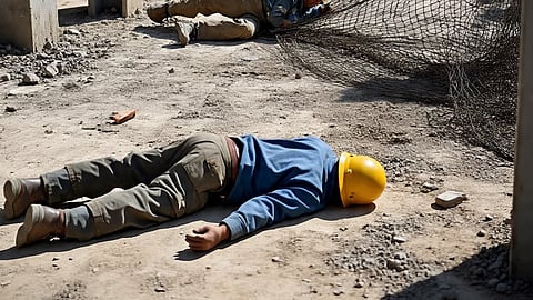 Worker dies tragically after falling from factory roof