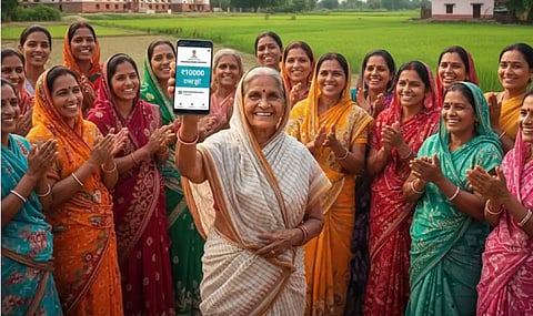 नीतीश सरकार ने 25 लाख महिलाओं को आर्थिक संबल, खातों में भेजे 10-10 हजार रुपये