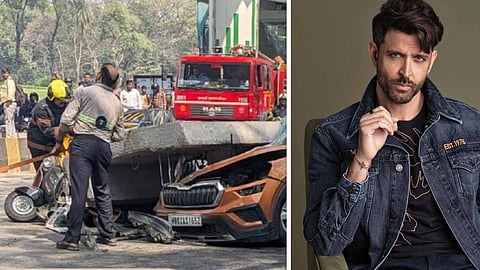 ऋतिक रोशन मुंबई में मेट्रो का स्लैब गिरने से चिंतित, जानिये अभिनेता ने क्या कहा

