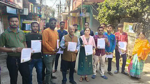 भाजपा विधायक ने लोगों के सुझाव ड्रॉप बॉक्स में किया संग्रह