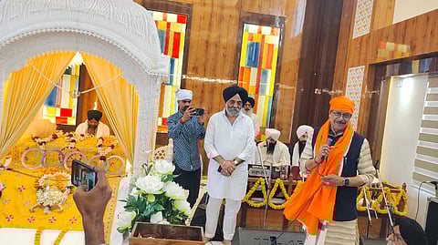 आसनसोल गोधुलि गुरुद्वारा का हुआ उद्घाटन