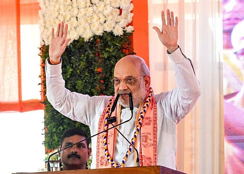 मायापुर में केंद्रीय गृह मंत्री अमित शाह 