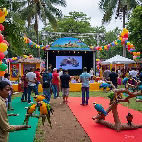 अंडमान में प्रथम द्वीप पक्षी महोत्सव सफल आयोजन