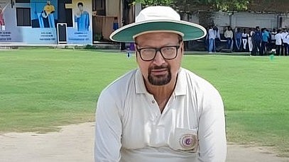 अंपायर माणिक गुप्ता की फाइल फोटो।