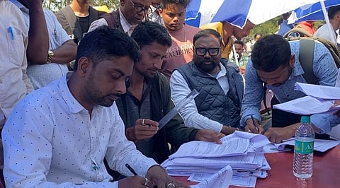 पंडापाड़ा बटाला के युवा कैंप में भाजपा के पंचायत प्रधान
