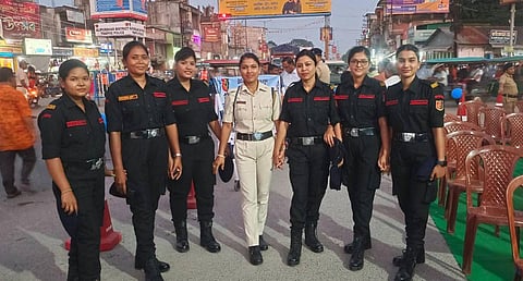 पुलिस द्वारा सायंकालीन गश्त अभियान