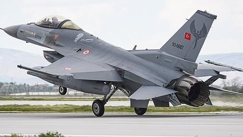 तुर्किये का एफ-16 फाइटर जेट ( फाइल फोटो)