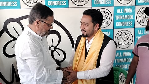 सभापति सफियान अहमद का तृणमूल में स्वागत

