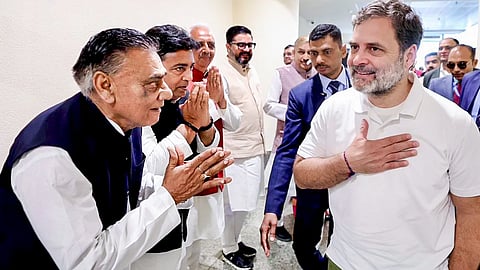 राहुल गांधी ने वायनाड में भूस्खलन पीड़ितों के लिए 100 घरों की आधारशिला रखी