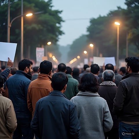 वार्ड संख्या 24 के निवासियों ने बंद पड़ी स्ट्रीट लाइटों और बिगड़ती कानून-व्यवस्था पर जताई चिंता