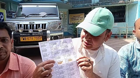 जानकारी देता भाजपा नेता राकेश चट्टराज