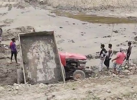 Illegal soil trade in Bashihat claimed the life of an innocent child.