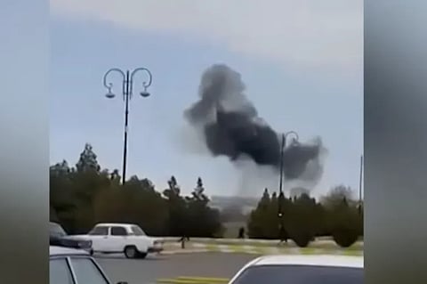 ईरानी ड्रोन हमले में नाख़्चिवान पर हमला, दो नागरिक घायल