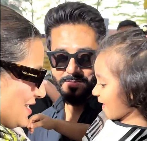 दुबई से लौटते ही बेटी को गले लगाकर भावुक हुईं शुभश्री