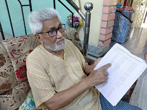 शांति सेना से जुड़े पूर्व सैनिक का नाम मतदाता सूची में नहीं