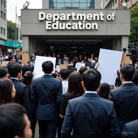 DA बकाया पर शिक्षकों का आंदोलन तेज