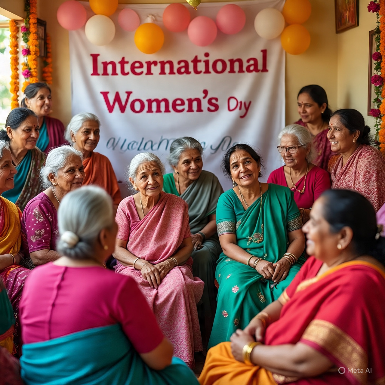 उल्लास वृद्धाश्रम में अंतरराष्ट्रीय महिला दिवस मनाया गया