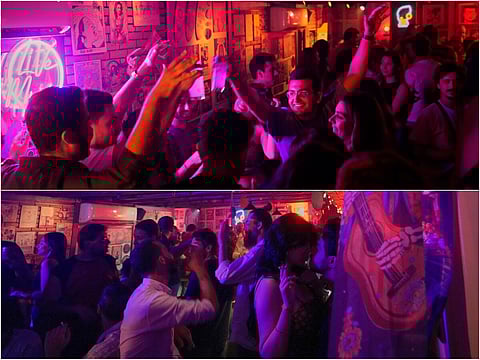 फाइल फोटो, पब में पार्टी करते युवा 