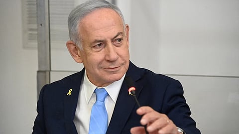 इजरायल के प्रधानमंत्री बेंजामिन नेतन्याहू की फाइल फोटो।