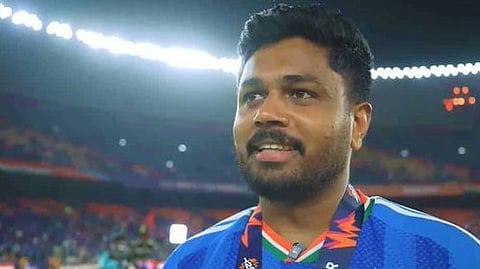 टी20 विश्व कप के फाइनल मैच में संजू सैमसन ( फाइल फोटो )