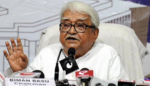 माकपा के वरिष्ठ नेता विमान बोस।