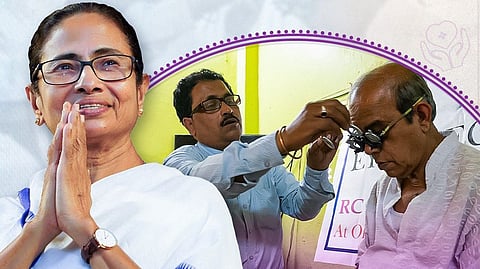 तृणमूल के चुनावी घोषणा पत्र में दुआरे चिकित्सा योजना महत्वपूर्ण घोषणा।